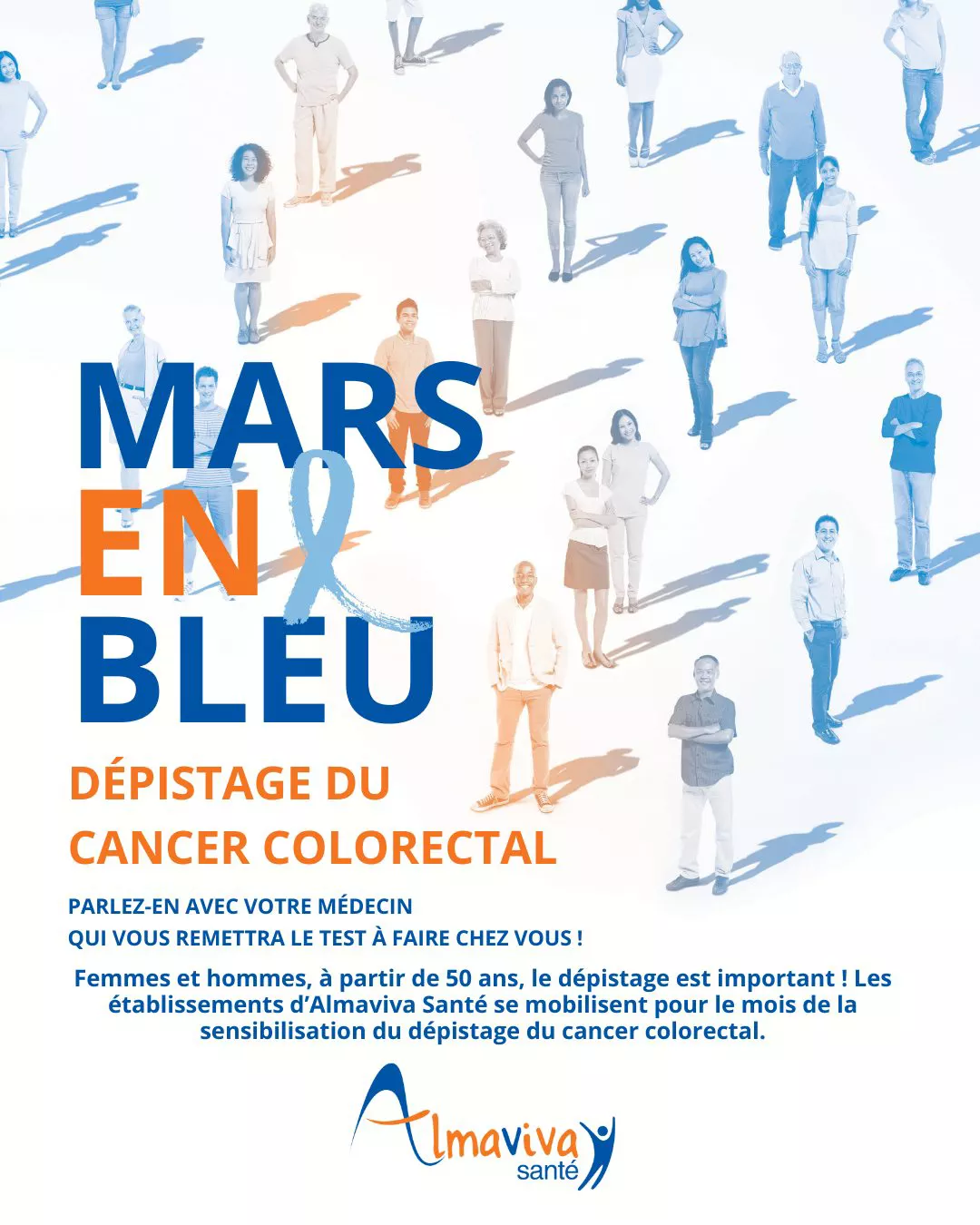 Affiche Mars Bleu